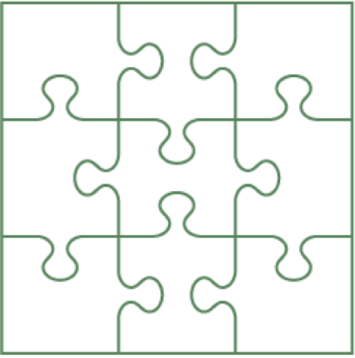 Puzzle grid — bringing all the pieces together